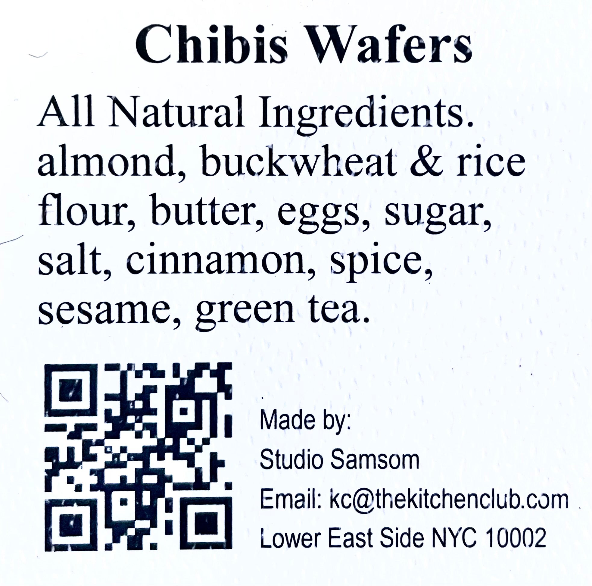 Cinnamon and Spice Crunchy Wafer