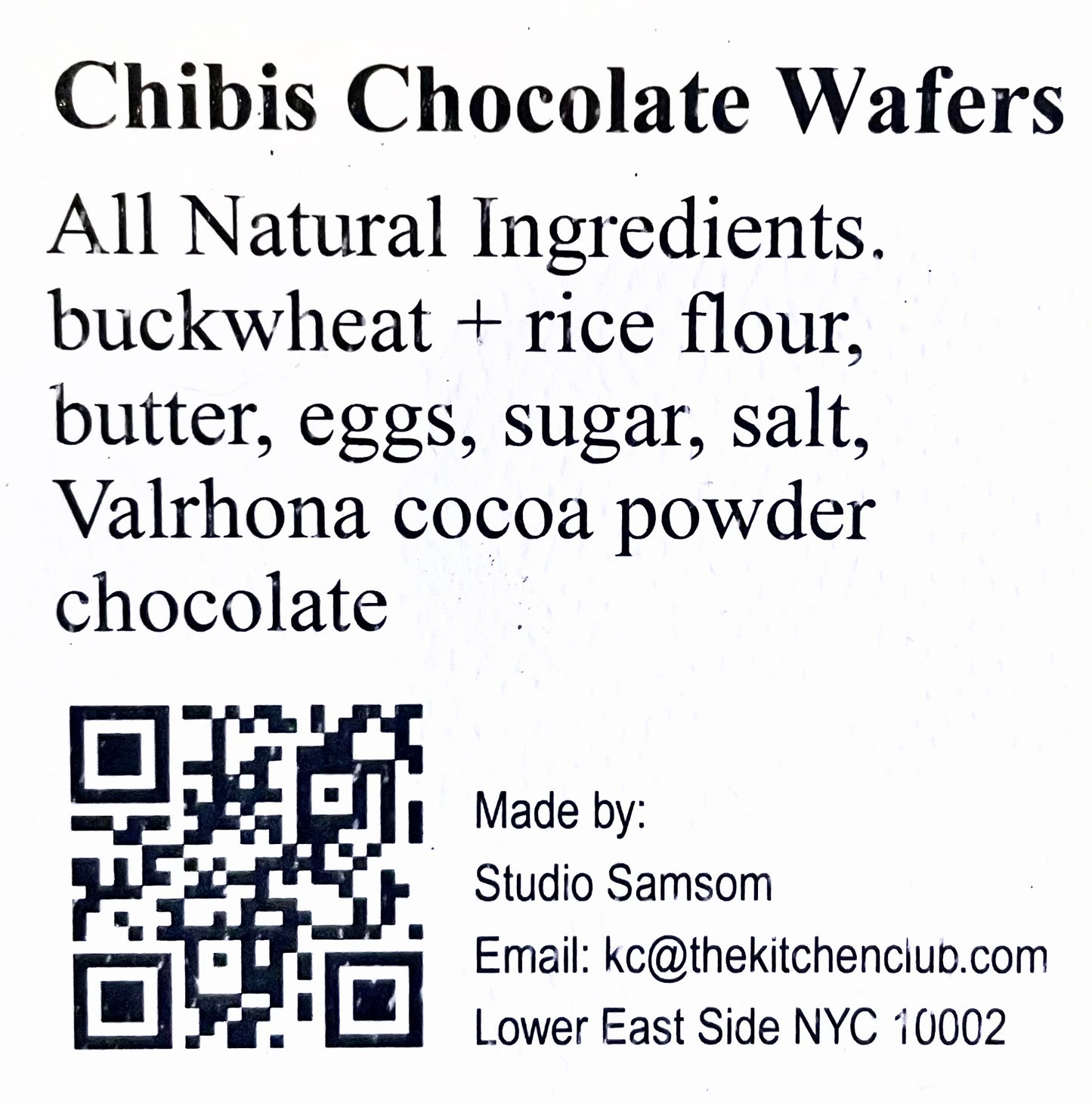 Premium Chocolate Wafer - Handcrafted Artisan Wafers in Gift Tin